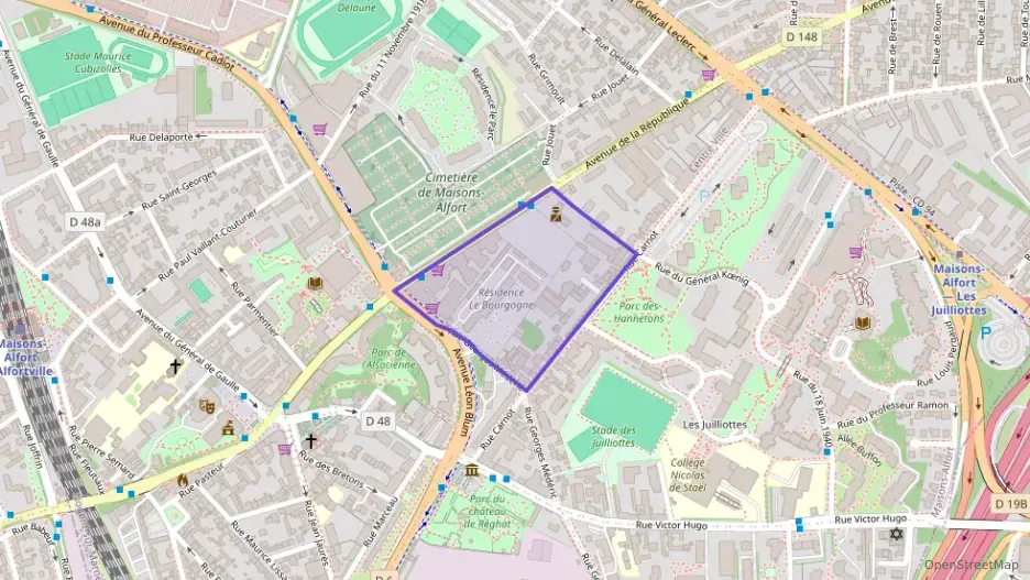 Appartement 79 m² quatre pièces à vendre à Maisons-Alfort