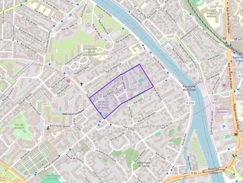 Appartement 52 m² deux pieces à vendre à Créteil