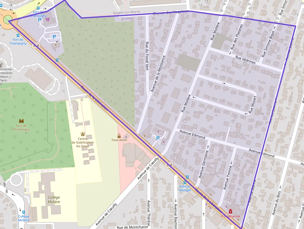 Appartement 44 m² deux pieces à vendre à Chennevières-sur-Marne