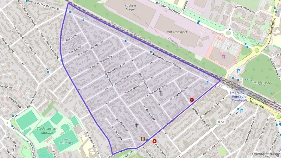 Appartement 48 m² deux pieces à vendre à Pontault-Combault