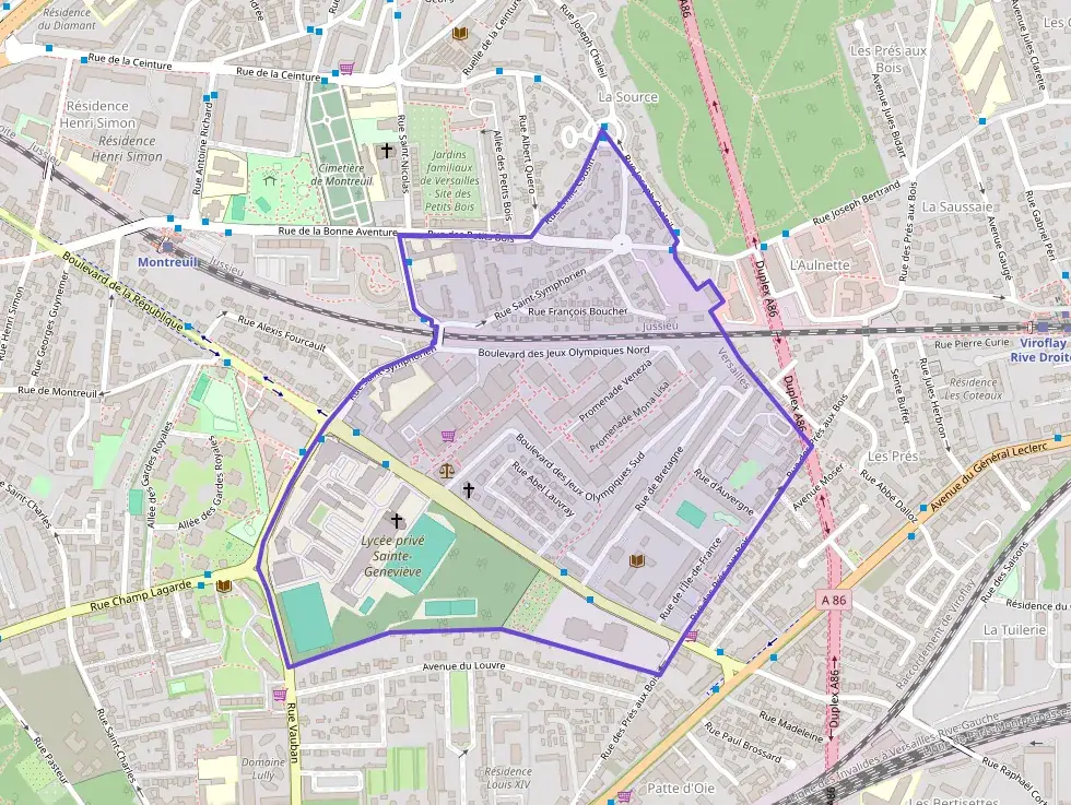 Appartement 102 m² quatre pièces à vendre à Versailles