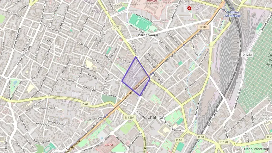 Appartement 47 m² deux pieces à vendre à Châtillon