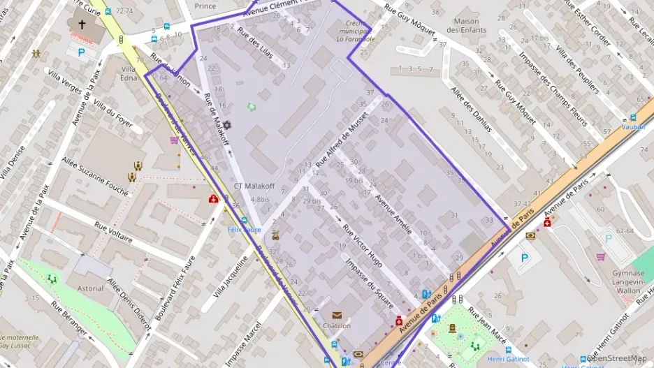 Appartement 63 m² trois pièces à vendre à Châtillon