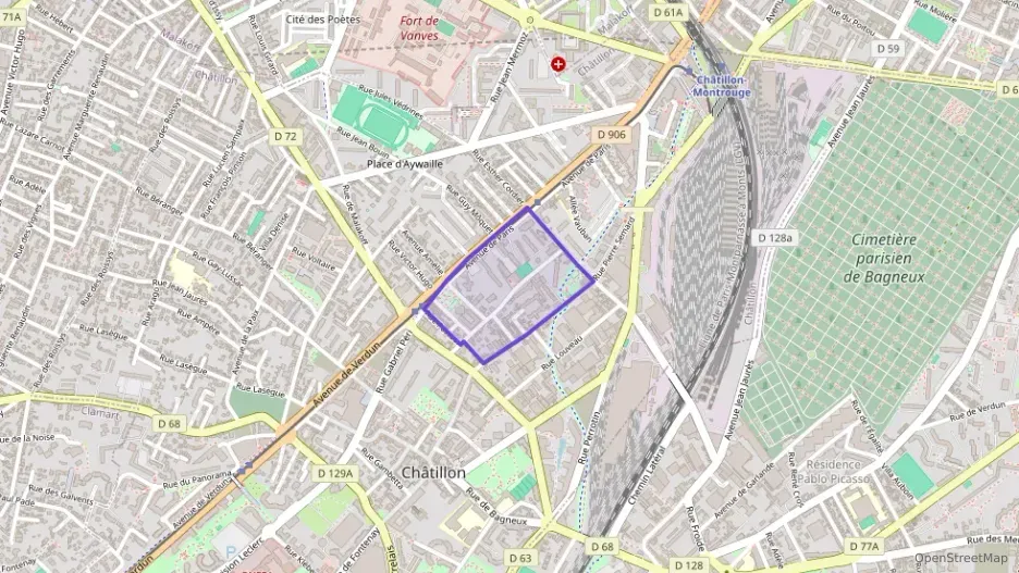 Appartement 66 m² trois pièces à vendre à Châtillon Appartement 66 m² trois pièces à vendre à Châtillon