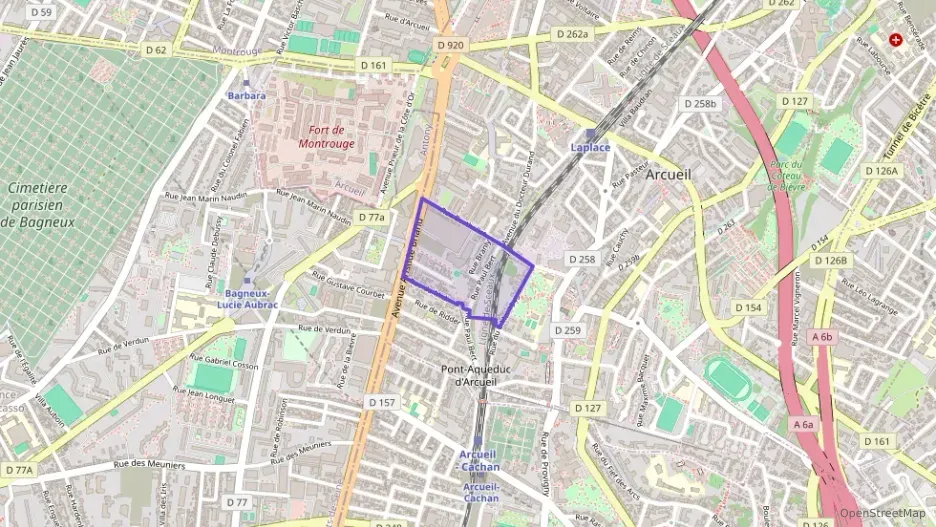 Appartement 41 m² deux pieces à vendre à Arcueil