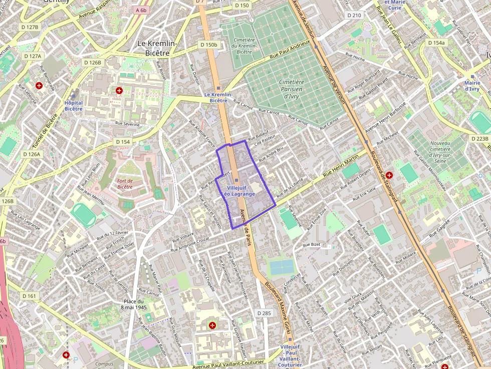 Appartement 20 m² une piece à vendre à Villejuif