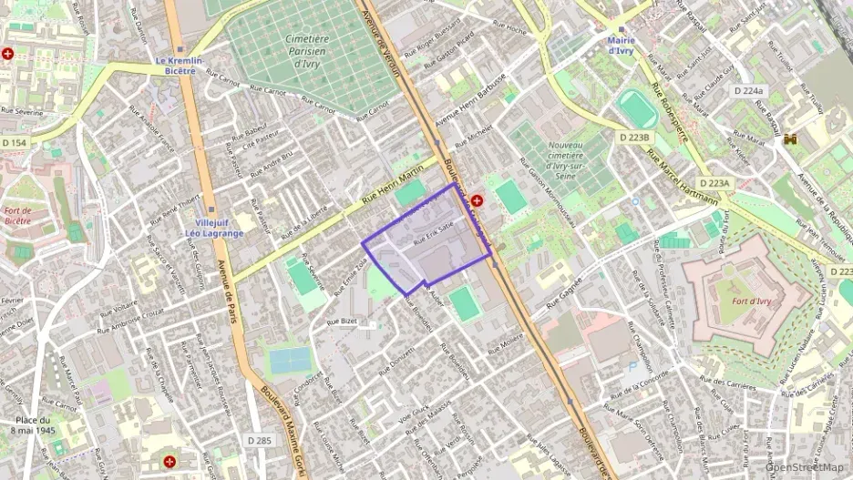 Appartement 67 m² quatre pièces à vendre à Vitry-sur-Seine