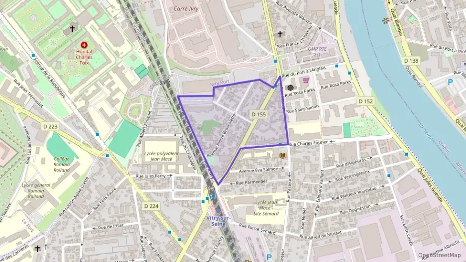 Appartement 57 m² deux pieces à vendre à Vitry-sur-Seine