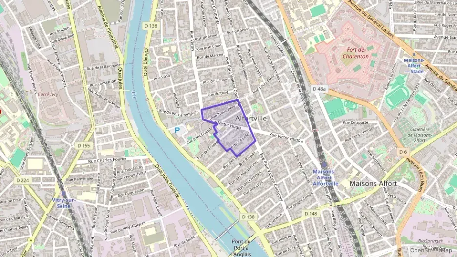 Appartement 34 m² deux pieces à vendre à Alfortville Appartement 34 m² deux pieces à vendre à Alfortville