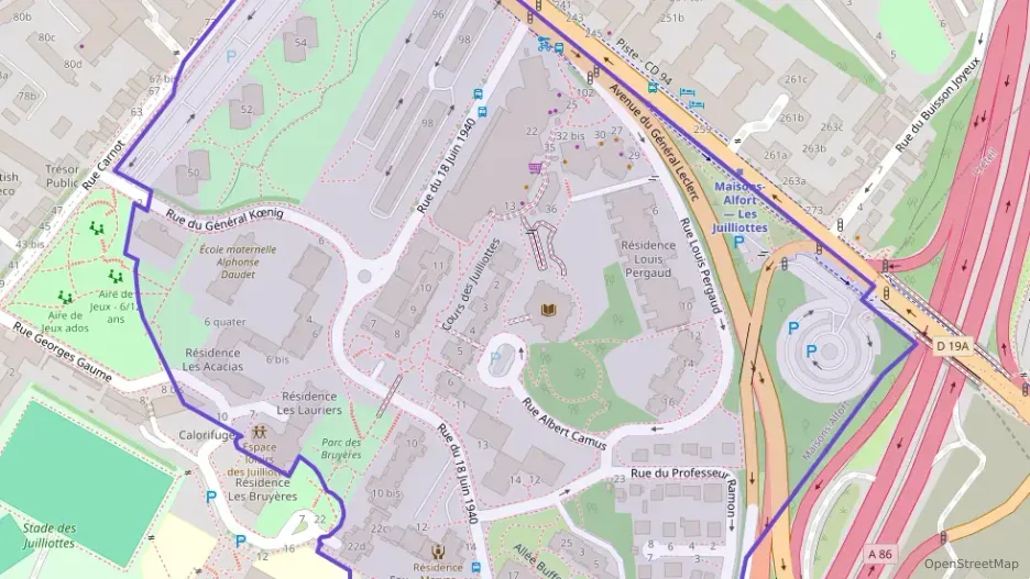 Appartement 45 m² trois pièces à vendre à Maisons-Alfort