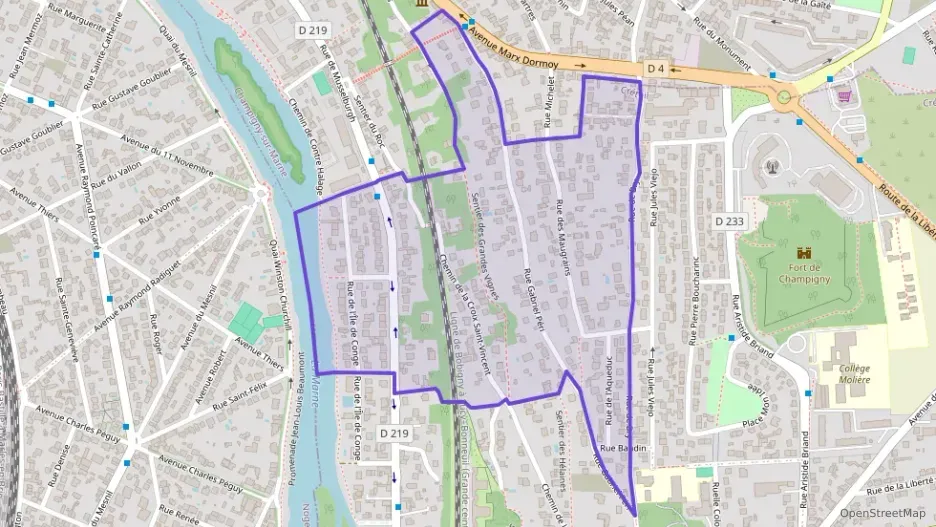 Appartement 90 m² quatre pièces à vendre à Chennevières-sur-Marne