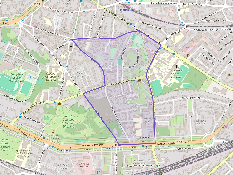 Appartement 38 m² deux pieces à vendre à Versailles