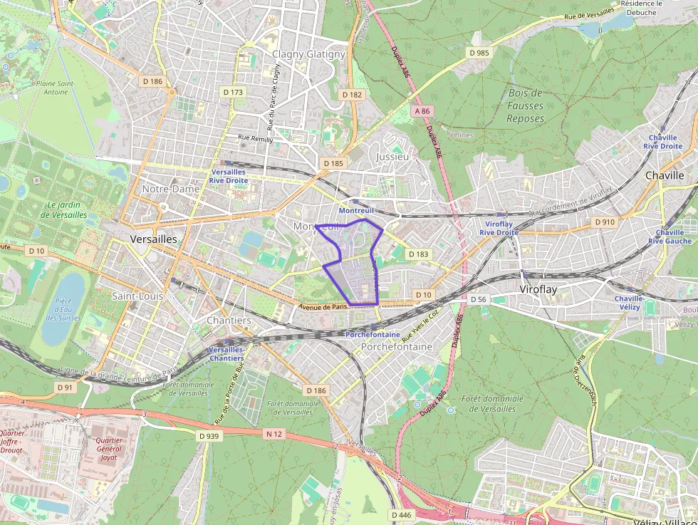 Appartement 38 m² deux pieces à vendre à Versailles