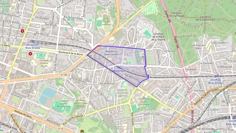 Appartement 61 m² trois pièces à vendre à Versailles Appartement 61 m² trois pièces à vendre à Versailles