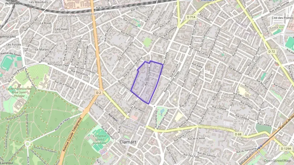 Appartement 66 m² trois pièces à vendre à Clamart