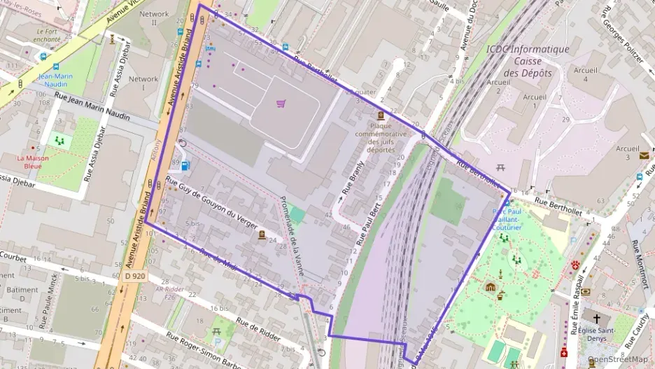 Appartement 36 m² deux pieces à vendre à Arcueil Appartement 36 m² deux pieces à vendre à Arcueil