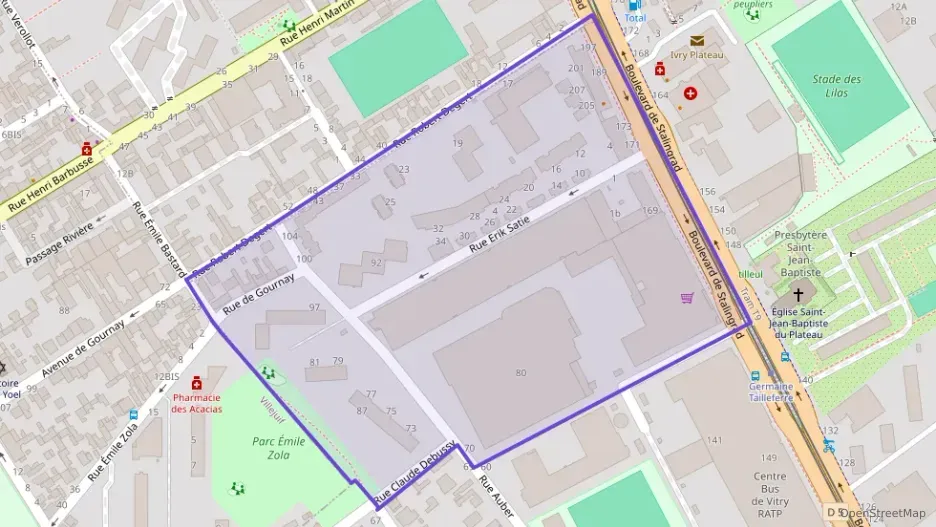 Appartement 40 m² deux pieces à vendre à Vitry-sur-Seine