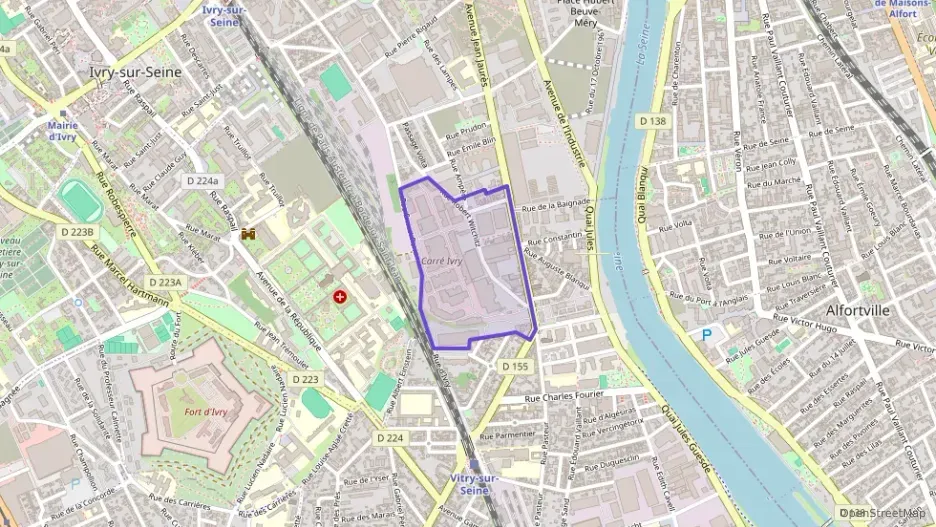 Appartement 42 m² trois pièces à vendre à Ivry-sur-Seine