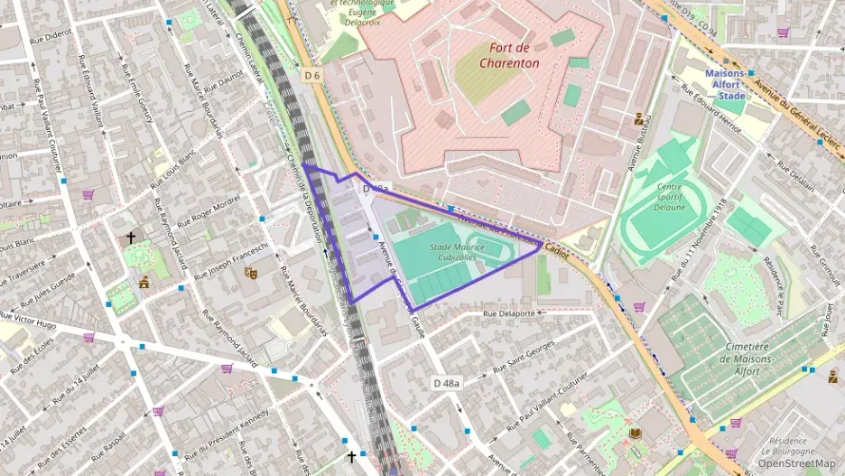 Appartement 56 m² trois pièces à vendre à Maisons-Alfort