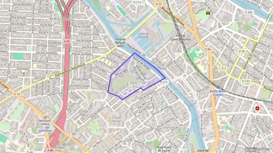 Appartement 43 m² trois pièces à vendre à Maisons-Alfort