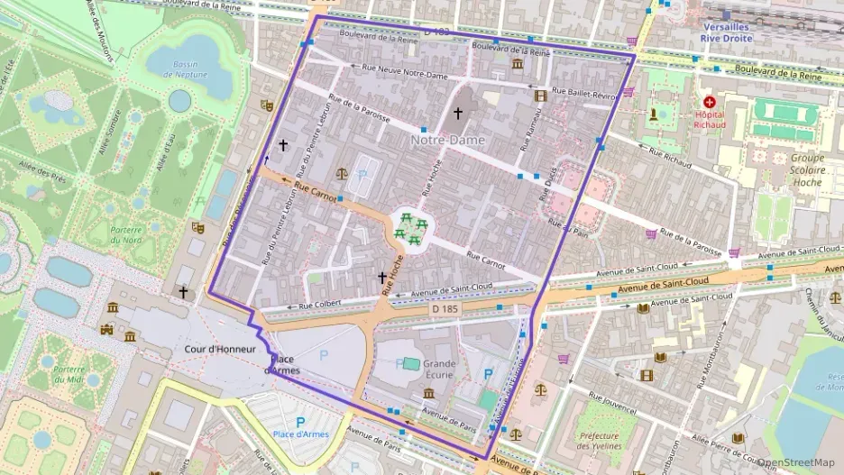 Appartement 25 m² une piece à vendre à Versailles