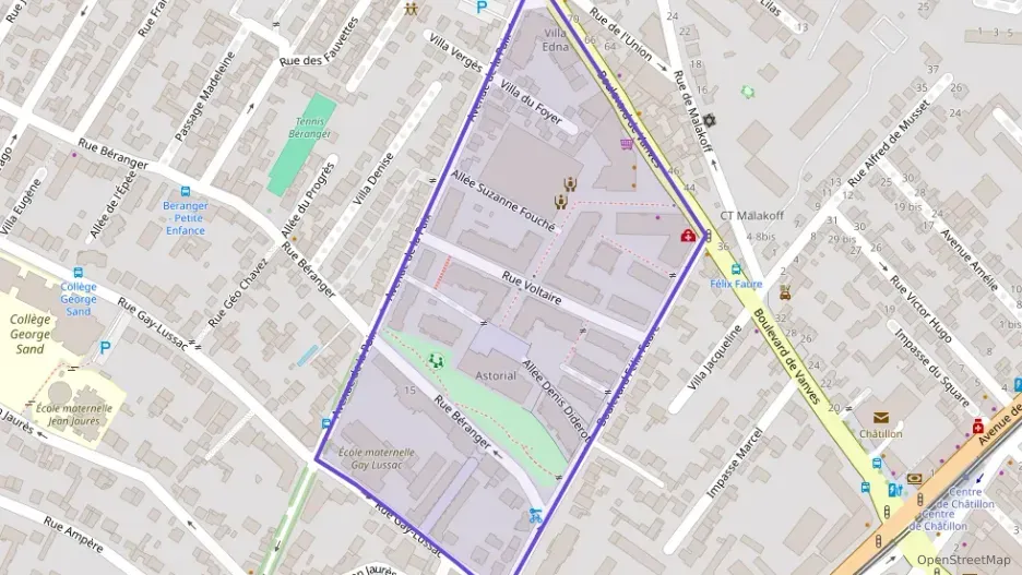 Appartement 42 m² deux pieces à vendre à Châtillon