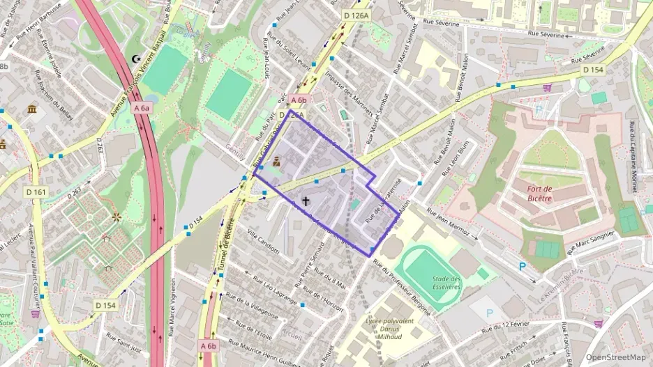 Appartement 54 m² deux pieces à vendre à Le Kremlin-Bicêtre