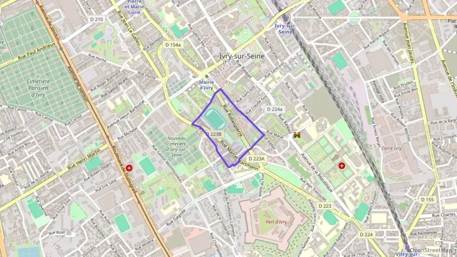 Appartement 68 m² trois pièces à vendre à Ivry-sur-Seine Appartement 68 m² trois pièces à vendre à Ivry-sur-Seine