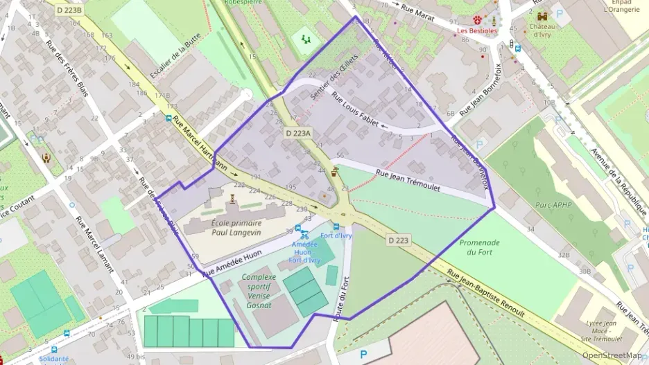 Appartement 48 m² quatre pièces à vendre à Ivry-sur-Seine Appartement 48 m² quatre pièces à vendre à Ivry-sur-Seine