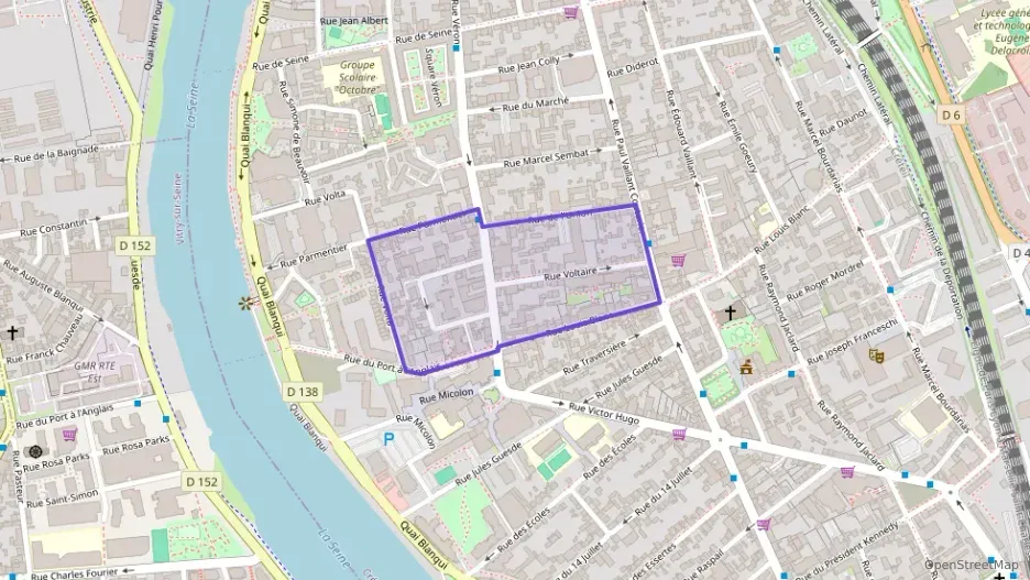 Appartement 47 m² deux pieces à vendre à Alfortville