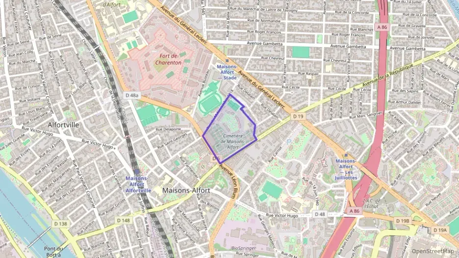Appartement 62 m² trois pièces à vendre à Maisons-Alfort