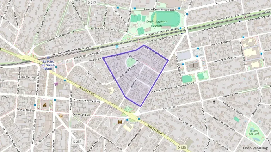 Appartement 68 m² deux pieces à vendre à Saint-Maur-des-Fossés