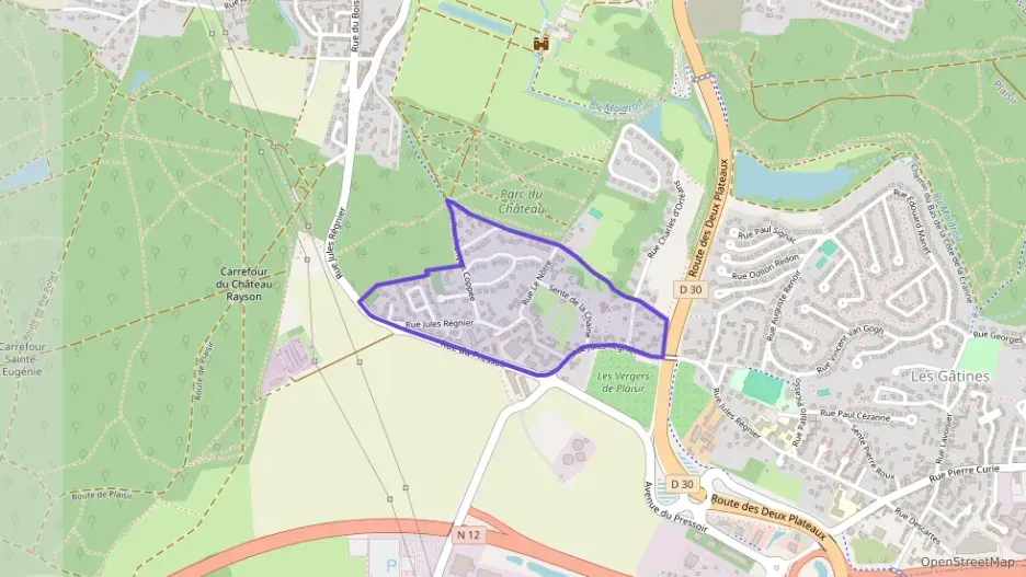 Appartement 60 m² trois pièces à vendre à Plaisir