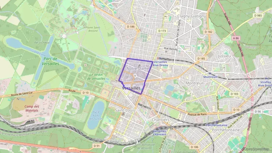 Appartement 78 m² quatre pièces à vendre à Versailles Appartement 78 m² quatre pièces à vendre à Versailles