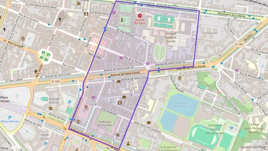 Appartement 50 m² trois pièces à vendre à Versailles Appartement 50 m² trois pièces à vendre à Versailles