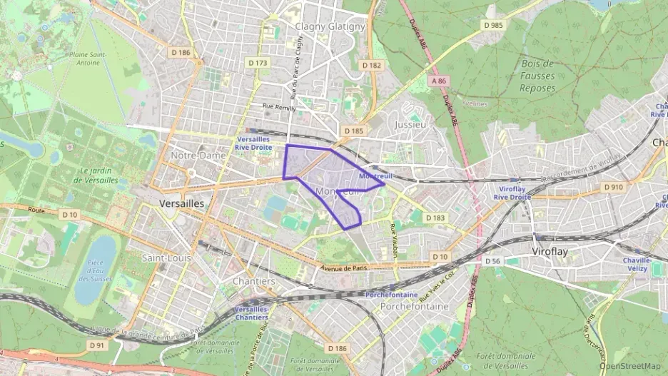 Appartement 90 m² trois pièces à vendre à Versailles Appartement 90 m² trois pièces à vendre à Versailles