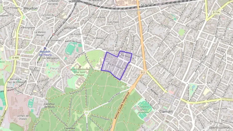 Appartement 95 m² quatre pièces à vendre à Clamart