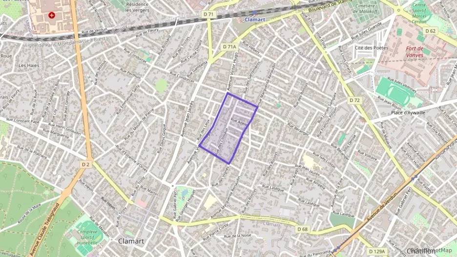 Appartement 23 m² une piece à vendre à Clamart