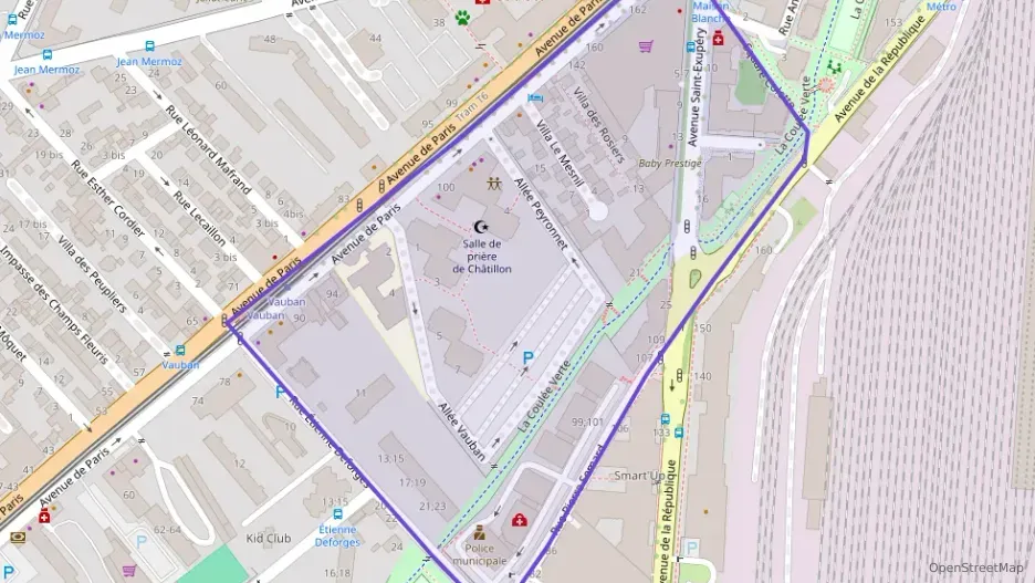 Appartement 84 m² quatre pièces à vendre à Châtillon Appartement 84 m² quatre pièces à vendre à Châtillon