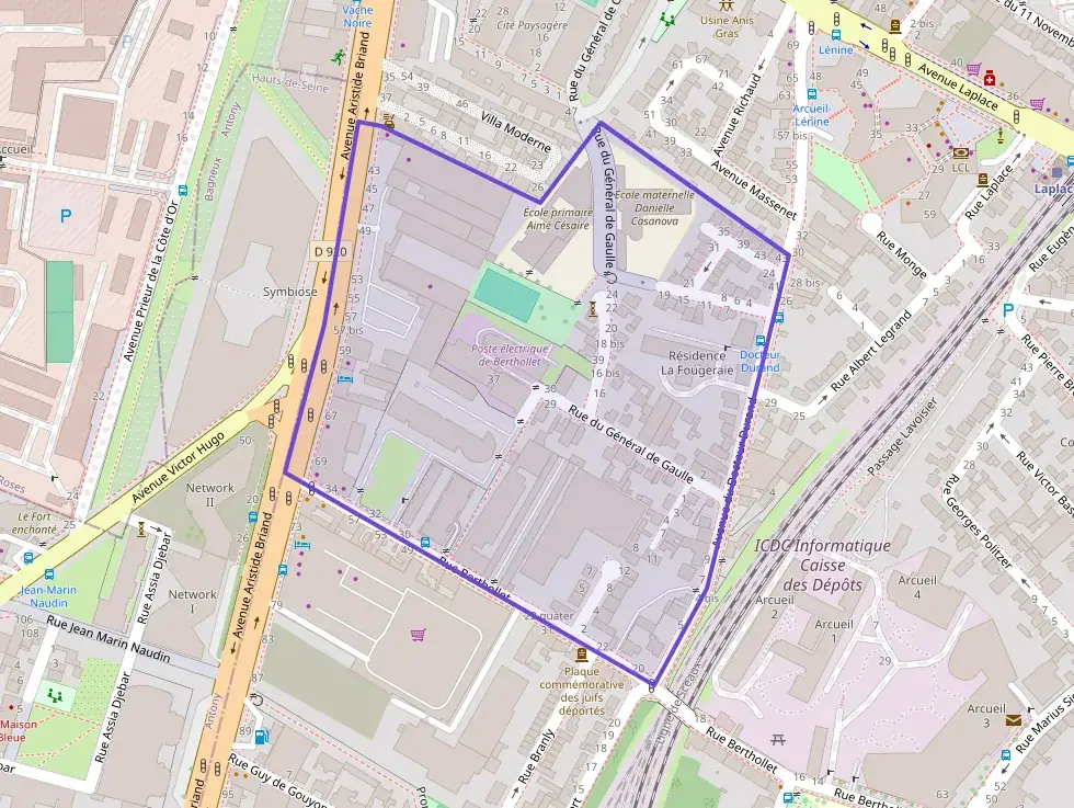 Appartement 60 m² trois pièces à vendre à Arcueil