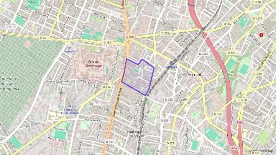 Appartement 60 m² trois pièces à vendre à Arcueil