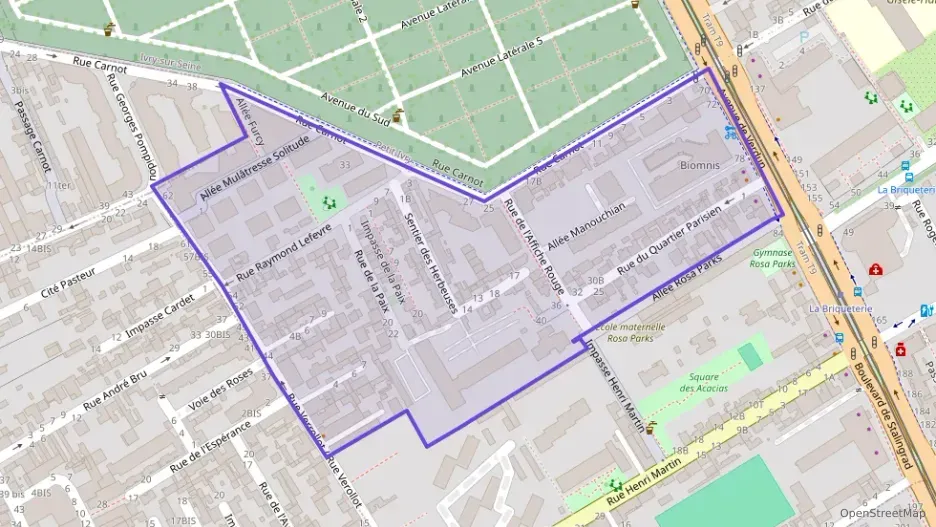 Appartement 44 m² trois pièces à vendre à Ivry-sur-Seine