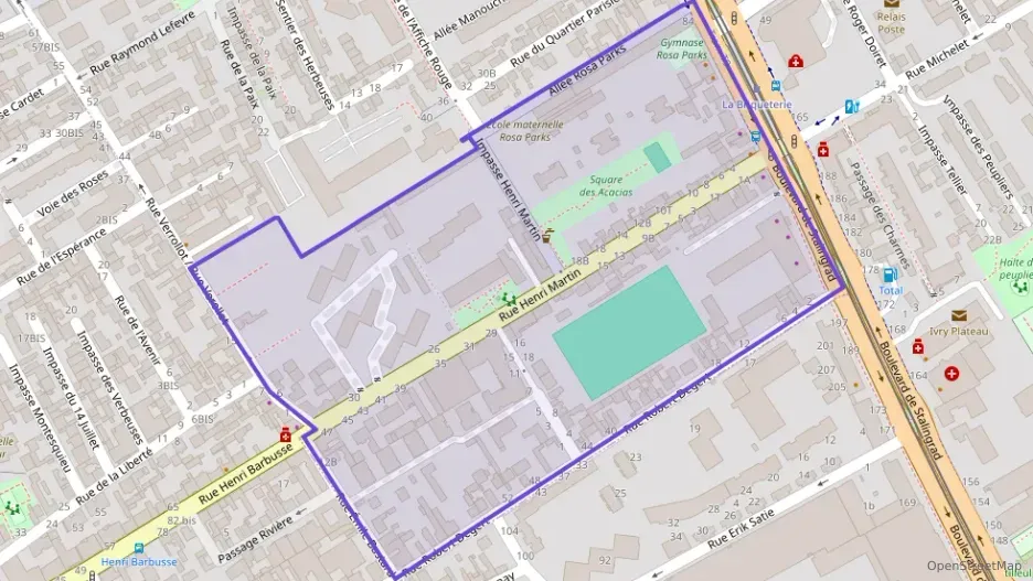 Appartement 40 m² trois pièces à vendre à Ivry-sur-Seine