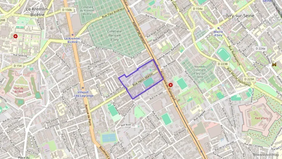 Appartement 40 m² trois pièces à vendre à Ivry-sur-Seine