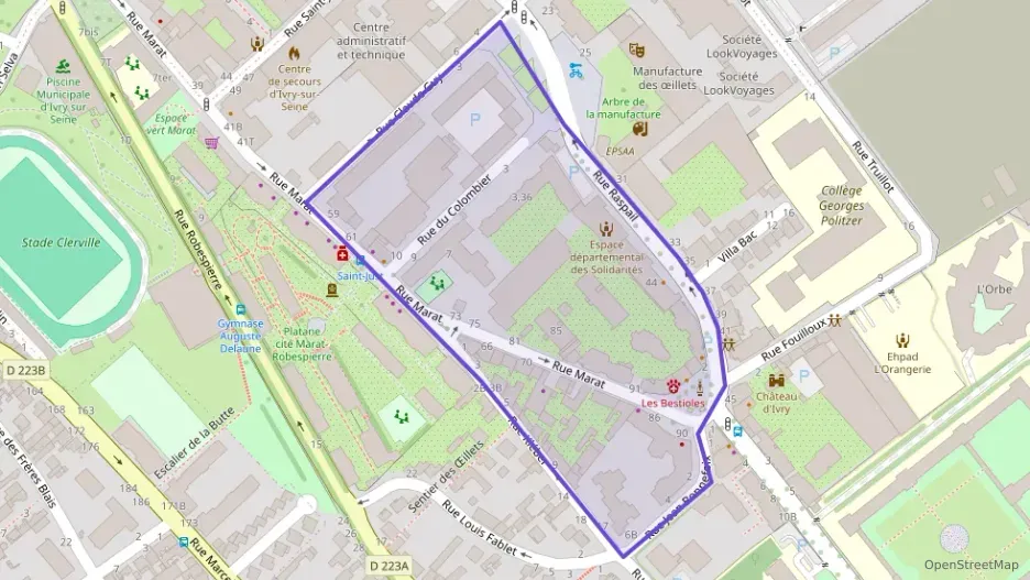 Appartement 33 m² deux pieces à vendre à Ivry-sur-Seine