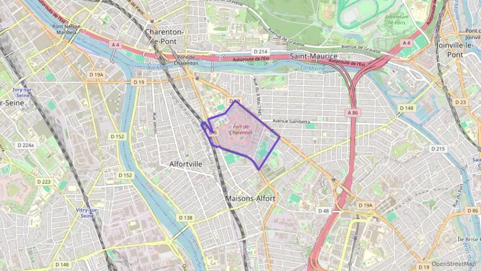 Appartement 41 m² deux pieces à vendre à Maisons-Alfort