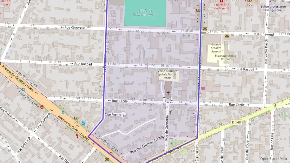 Appartement 44 m² deux pieces à vendre à Maisons-Alfort