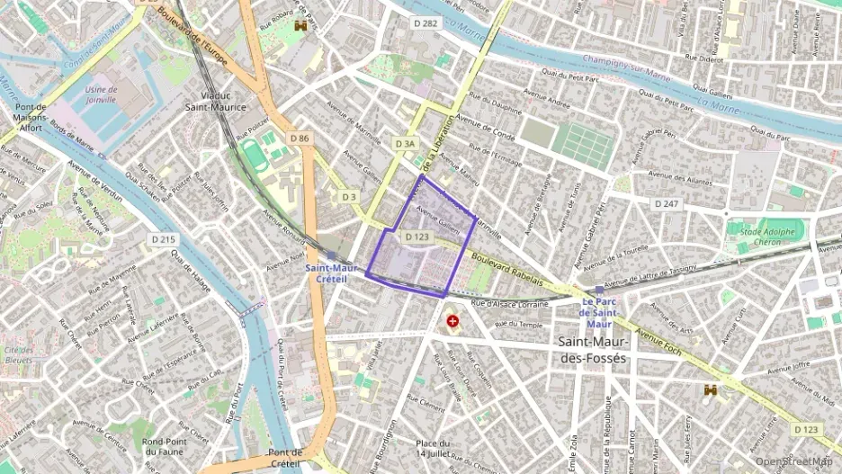 Appartement 65 m² trois pièces à vendre à Saint-Maur-des-Fossés