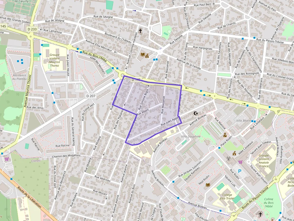 Appartement 70 m² trois pièces à vendre à Champigny-sur-Marne