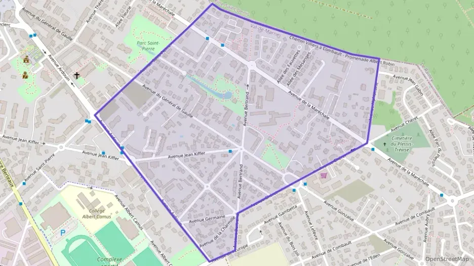 Appartement 110 m² cinq pièces à vendre à Le Plessis-Trévise Appartement 110 m² cinq pièces à vendre à Le Plessis-Trévise